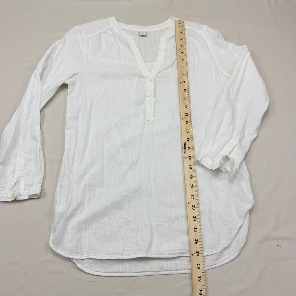 Old Navy white Long Sleeve Top - Picture 3 of 7
